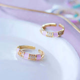 ANILLO CIRCÓN ROSADO