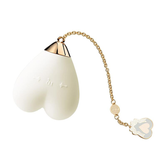 VIBRADOR BABY HEART VANILLA WHITE