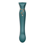 VIBRADOR QUEEN SET JEWEL GREEN