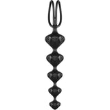SET DE PLUGS ANALES LOVE BEADS NEGRO