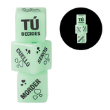 DADOS MOTEL LUMINOSOS x 3