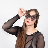 DANAUS EYE MASK  BLACK