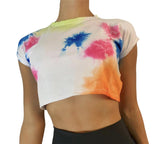 CAMISETA TIE DYE NARANJA (SUBLIMADO)