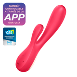 SATISFYER MONO FLEX ROJO INTERACTIVO