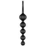 SET DE PLUGS ANALES LOVE BEADS NEGRO