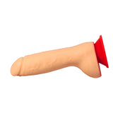 SIMON FLESH RED DILDO