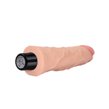 8'' REAL SOFTEE VIBRATING DILDO