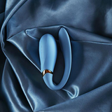 VIBRADOR FANFAN SET ROYAL BLUE