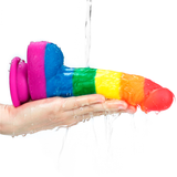 8'' PRIDER DILDO RAINBOW