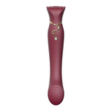 VIBRADOR QUEEN SET WINE RED