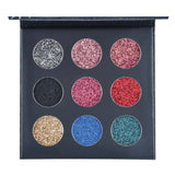 PALETA DE SOMBRA SHINE GLITER BLACK