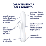 SATISFYER MONO FLEX BLANCO INTERACTIVO