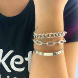 PULSERA MORROCAN SILVER