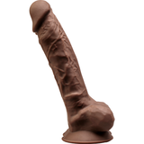 Dildo Model 1 (8'') Brown