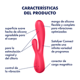 SATISFYER MONO FLEX ROJO INTERACTIVO