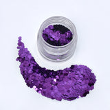 GLITTER CHUNKY MORADO