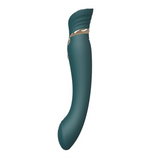 VIBRADOR QUEEN SET JEWEL GREEN